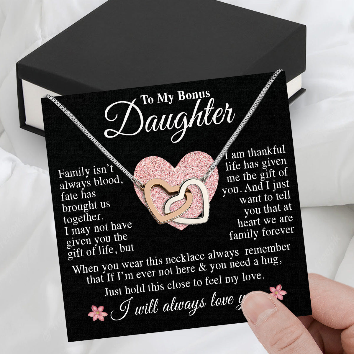 Bonus Daughter Necklace: A Symbol of Everlasting Love and Belonging