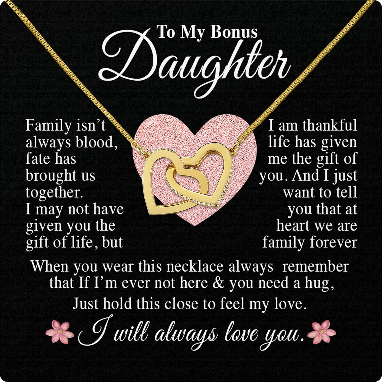 Bonus Daughter Necklace: A Symbol of Everlasting Love and Belonging