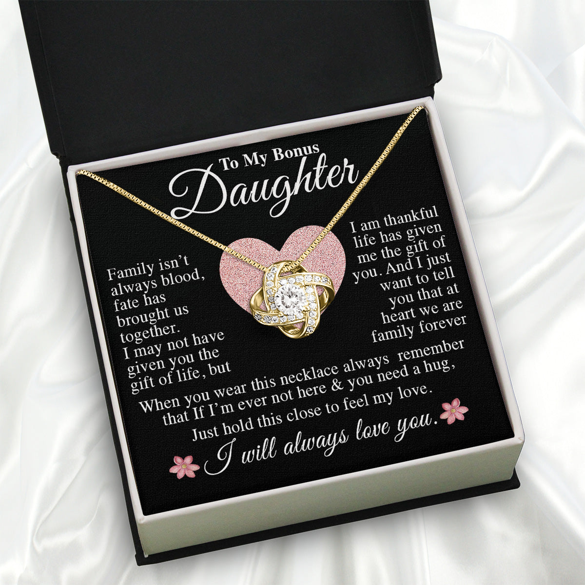 Bonus Daughter Necklace: A Symbol of Everlasting Love and Belonging