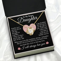 Thumbnail for Bonus Daughter Necklace: A Symbol of Everlasting Love and Belonging