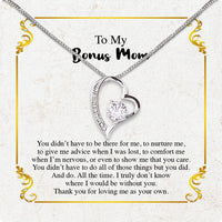 Thumbnail for Bonus Mom Necklace: Honor the Heart That Chose You