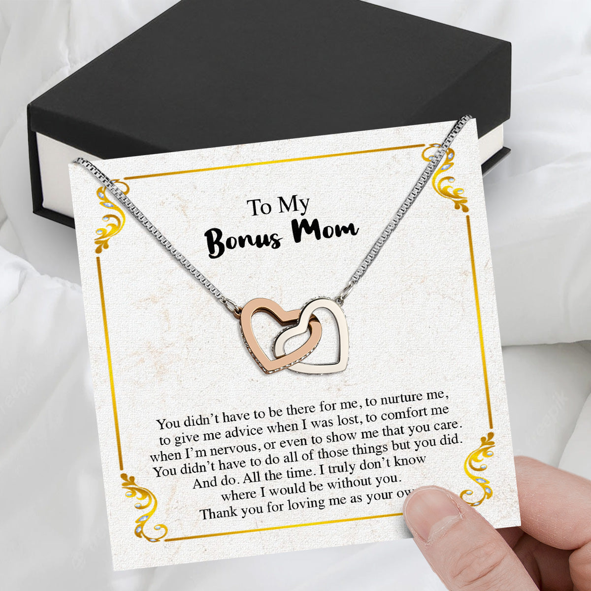 Bonus Mom Necklace: Honor the Heart That Chose You