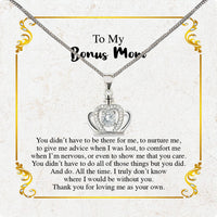 Thumbnail for Bonus Mom Necklace: Honor the Heart That Chose You