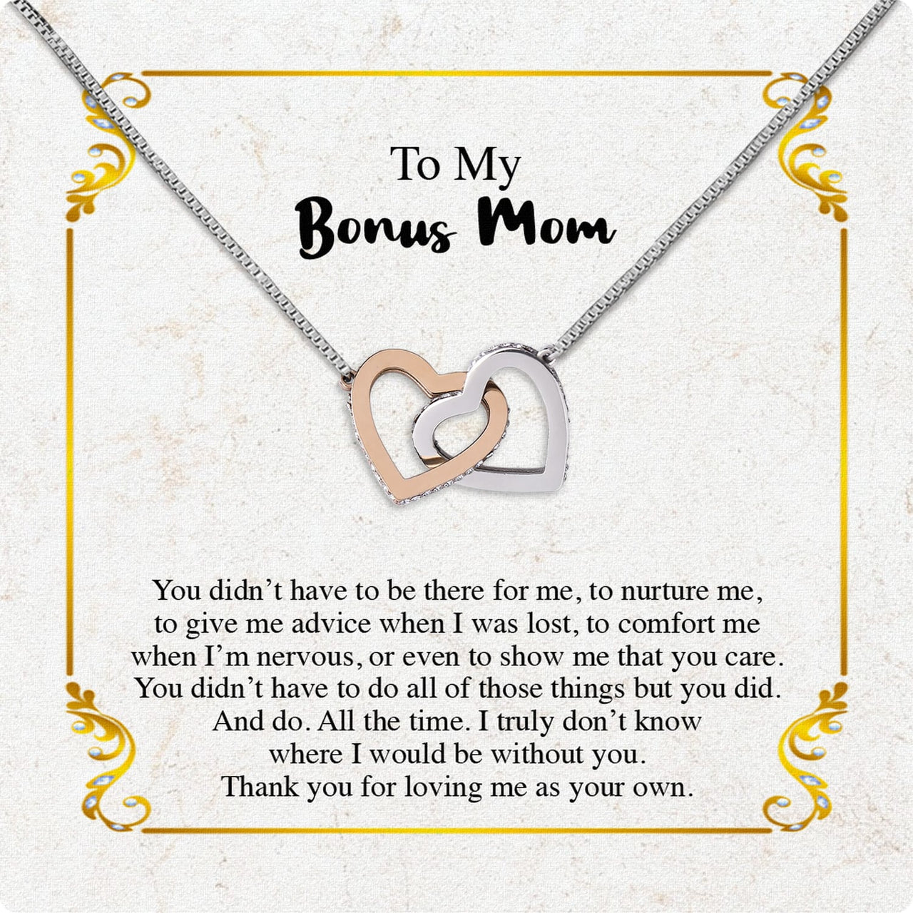 Bonus Mom Necklace: Honor the Heart That Chose You