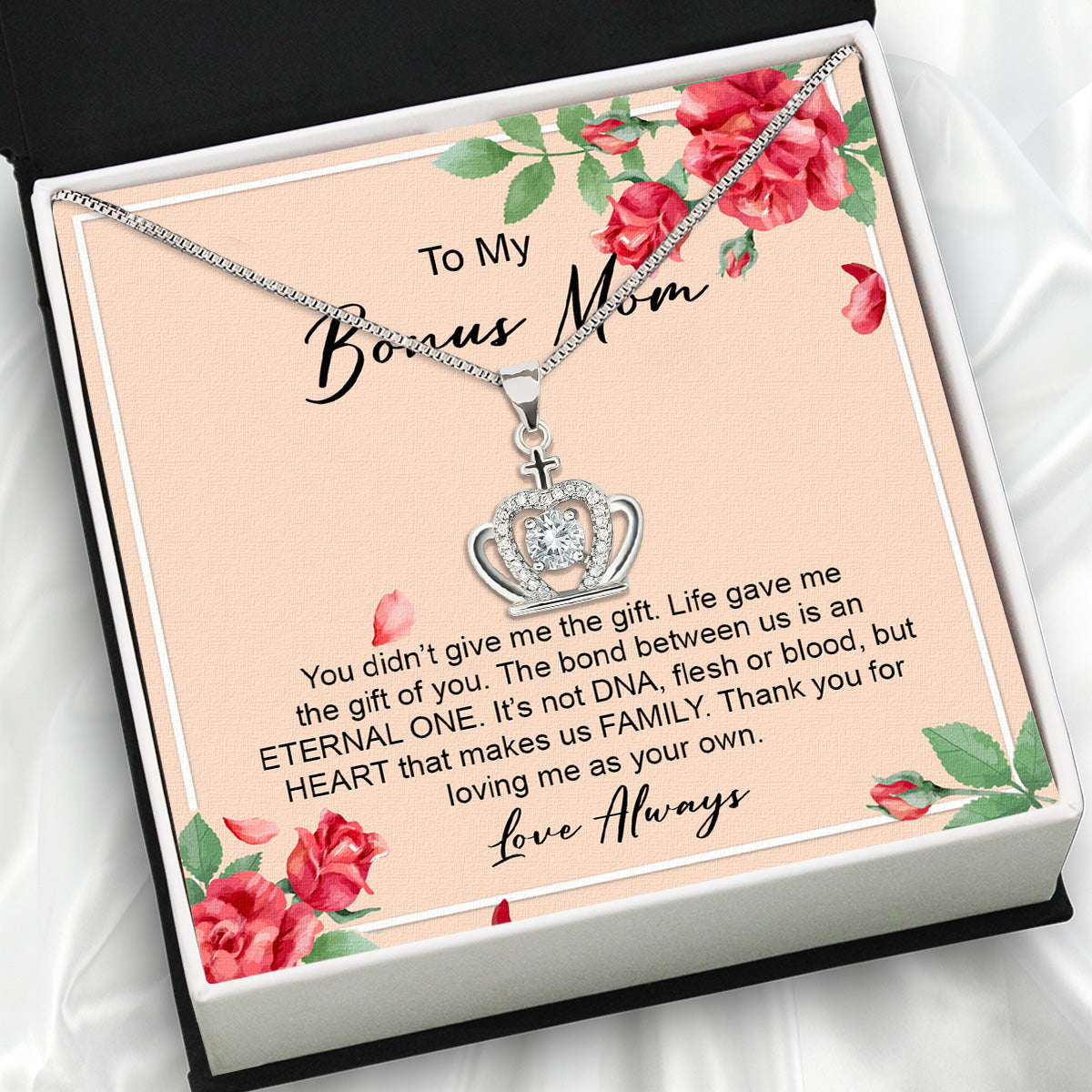 Bonus Mom Necklace: Honor the Heart That Chose You