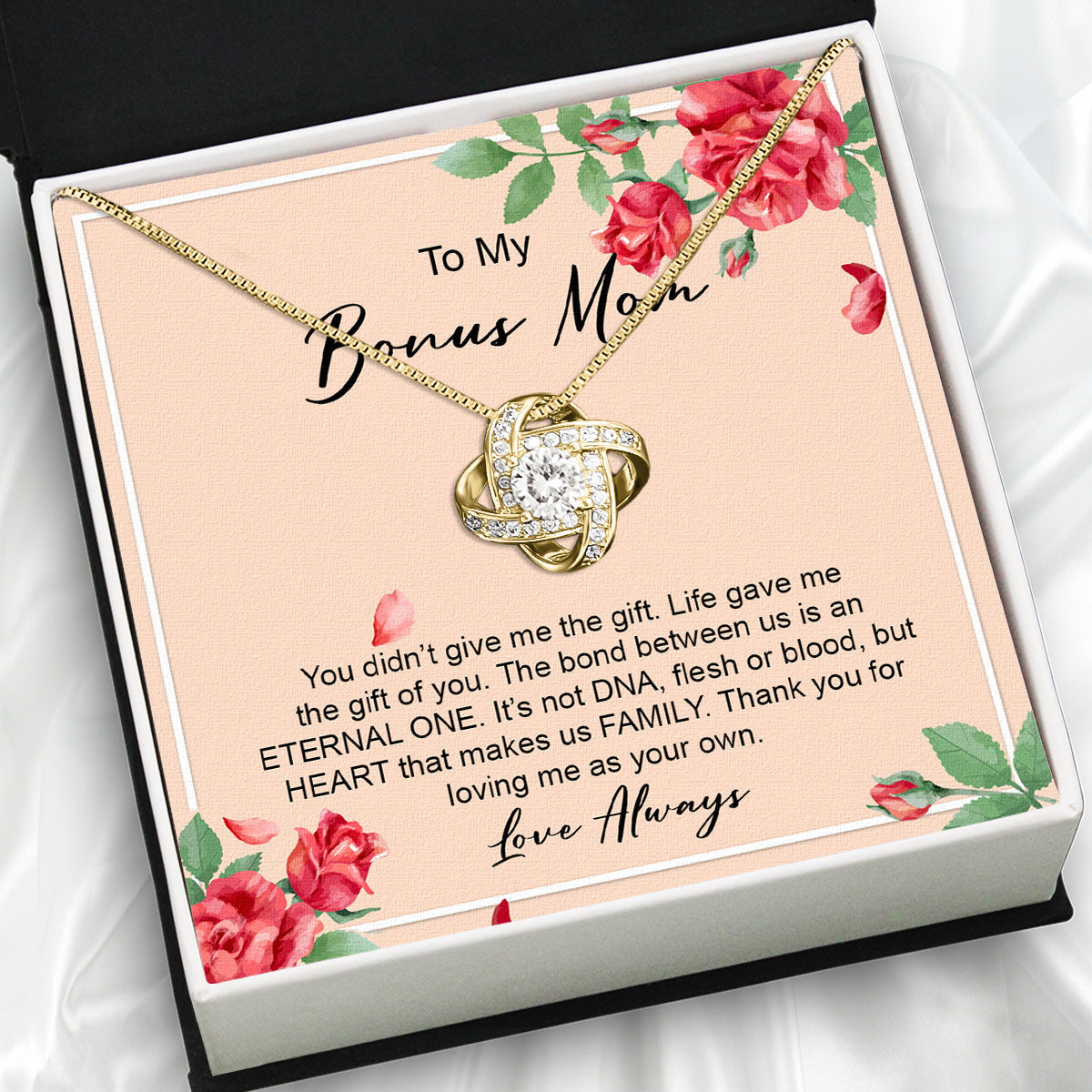 Bonus Mom Necklace: Honor the Heart That Chose You