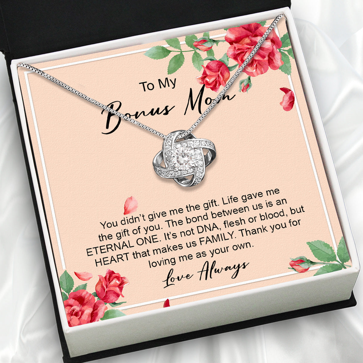 Bonus Mom Necklace: Honor the Heart That Chose You