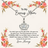 Thumbnail for Bonus Mom Necklace: Honor the Heart That Chose You