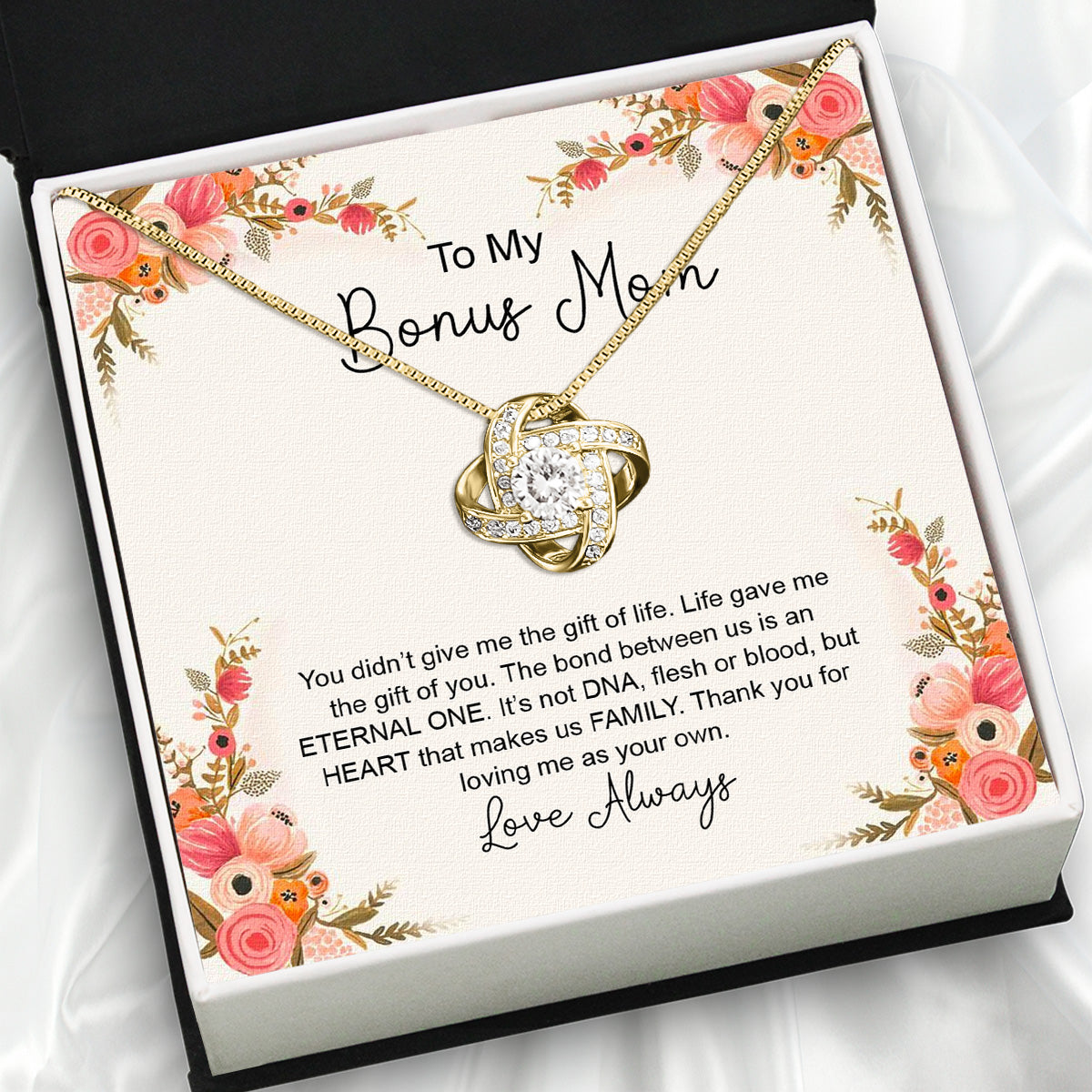 Bonus Mom Necklace: Honor the Heart That Chose You