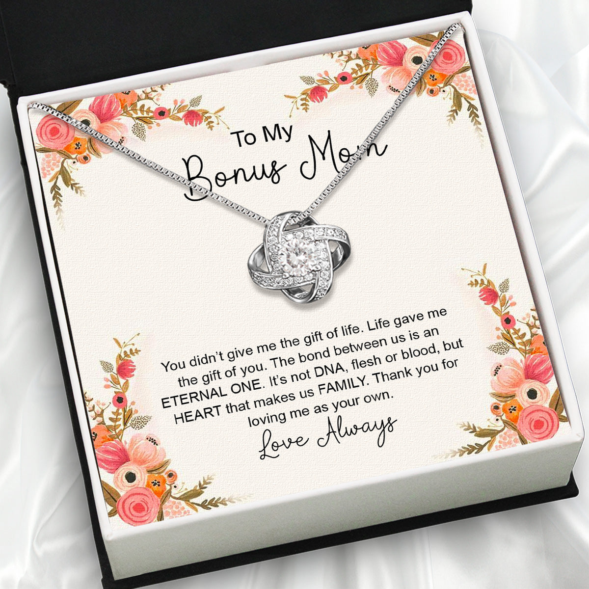 Bonus Mom Necklace: Honor the Heart That Chose You