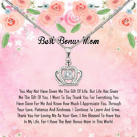 Thumbnail for Bonus Mom Necklace: Honor the Heart That Chose You