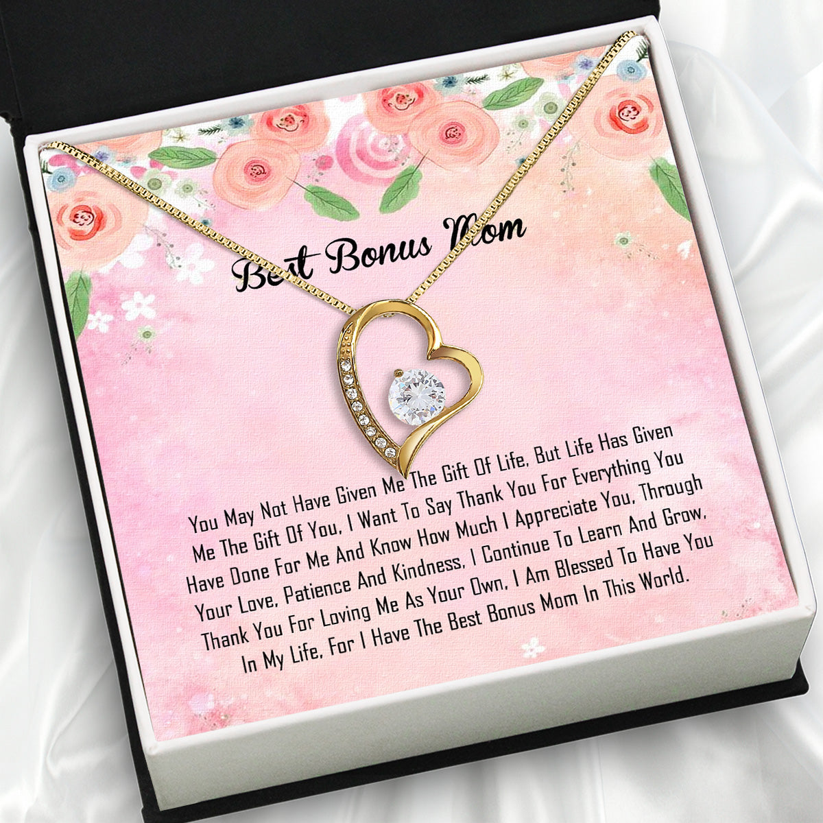 Bonus Mom Necklace: Honor the Heart That Chose You