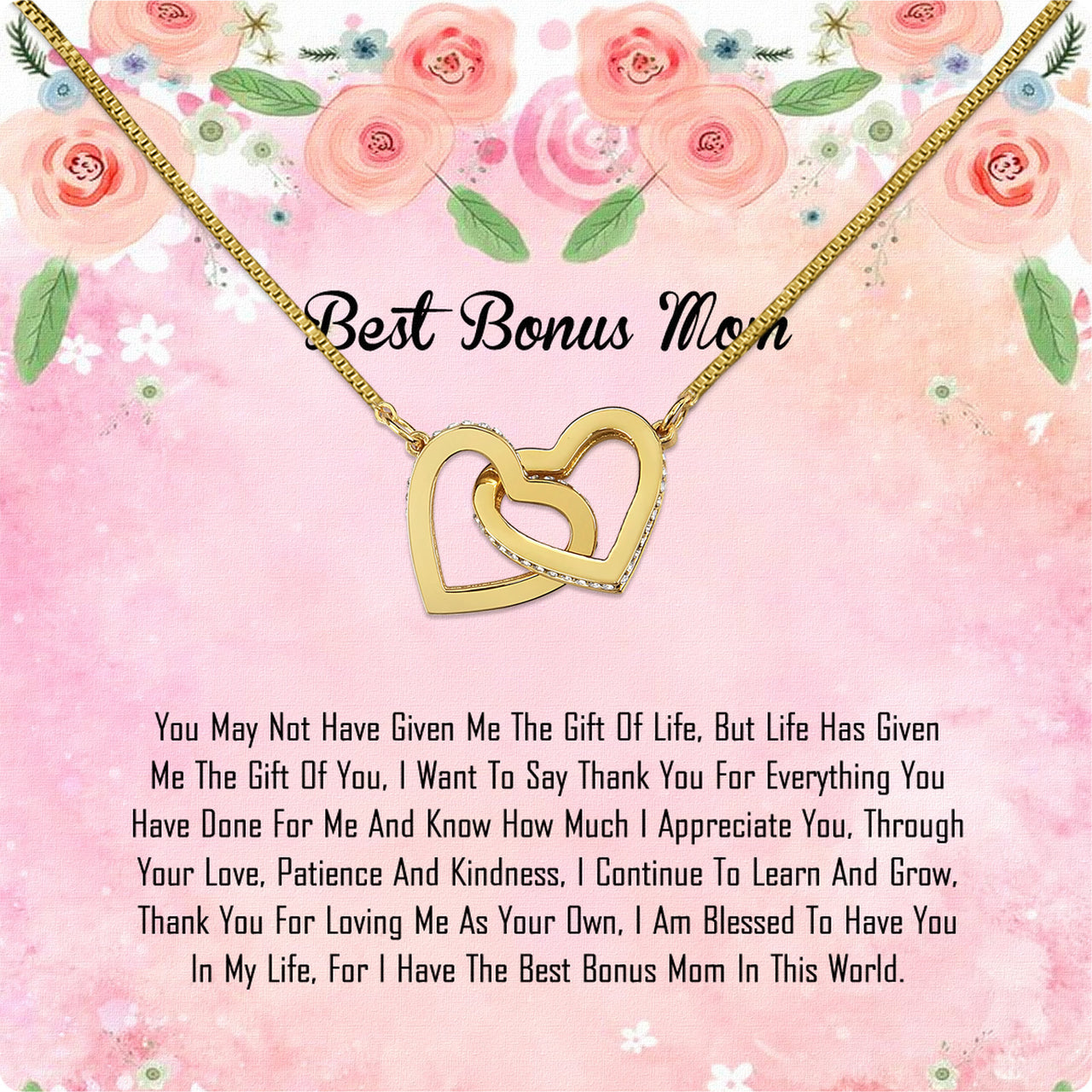 Bonus Mom Necklace: Honor the Heart That Chose You