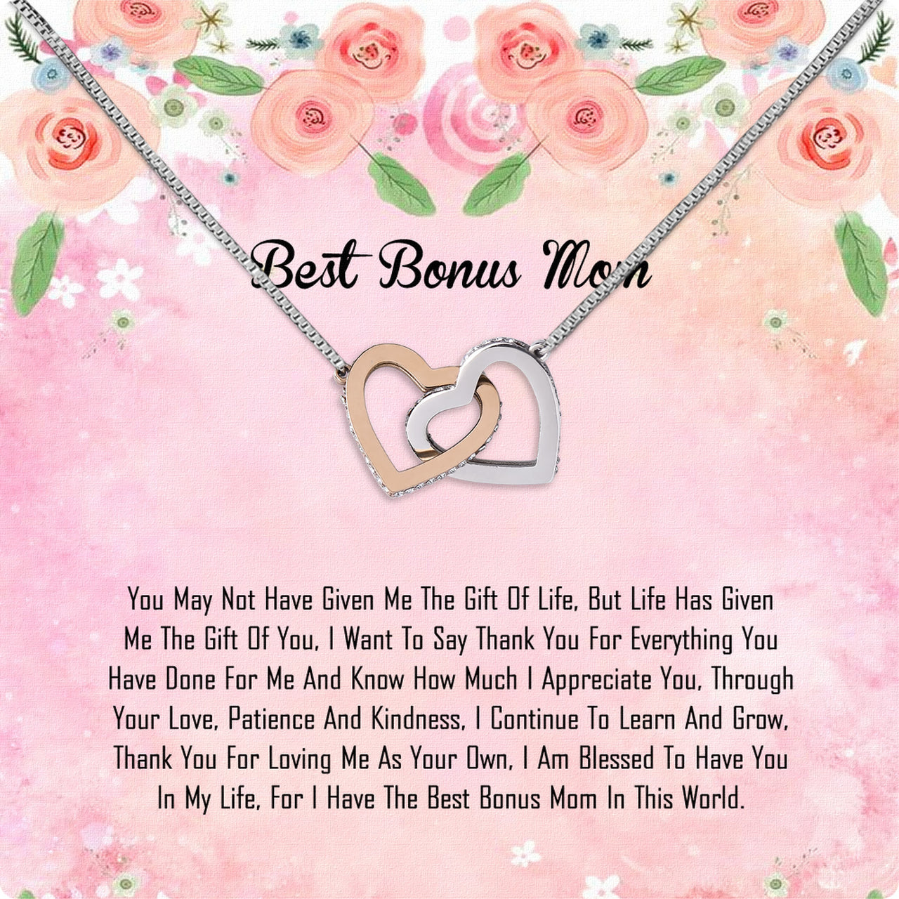 Bonus Mom Necklace: Honor the Heart That Chose You