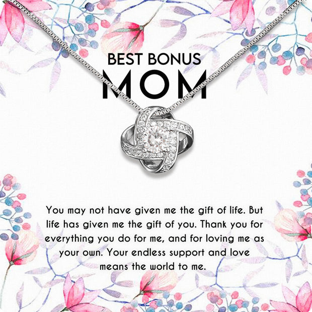 Bonus Mom Necklace: Honor the Heart That Chose You