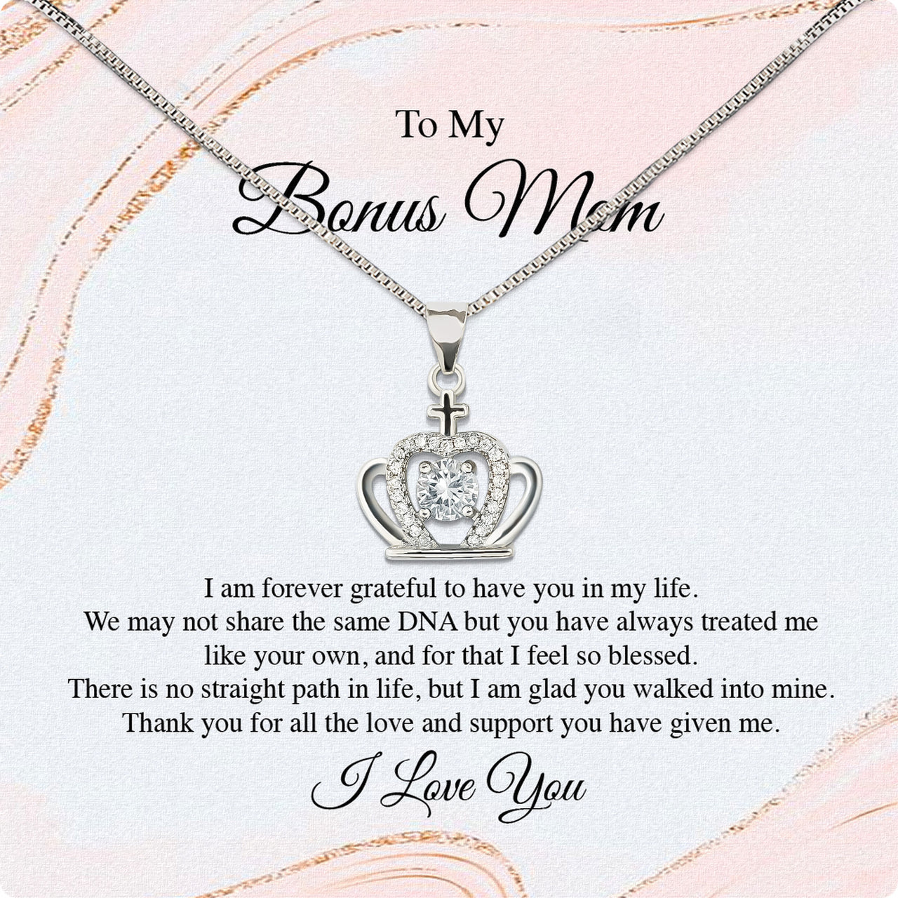 Bonus Mom Necklace: Honor the Heart That Chose You