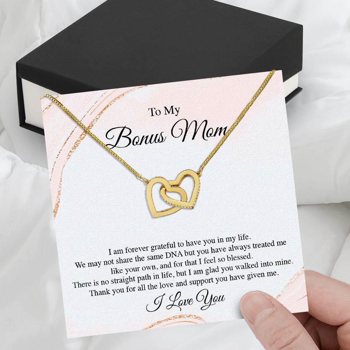 Bonus Mom Necklace: Honor the Heart That Chose You