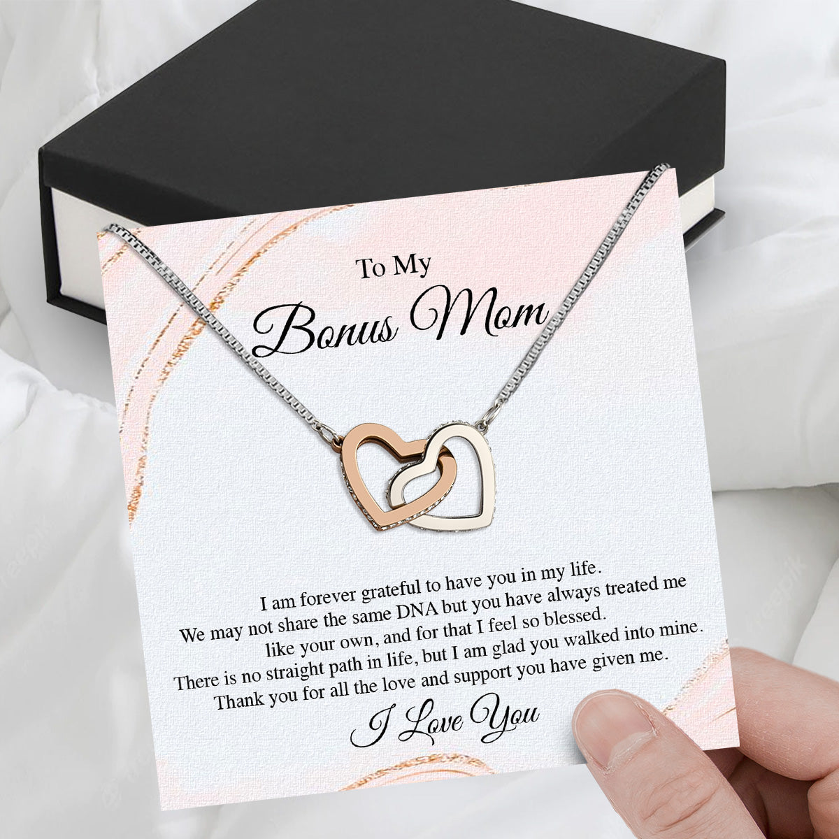 Bonus Mom Necklace: Honor the Heart That Chose You