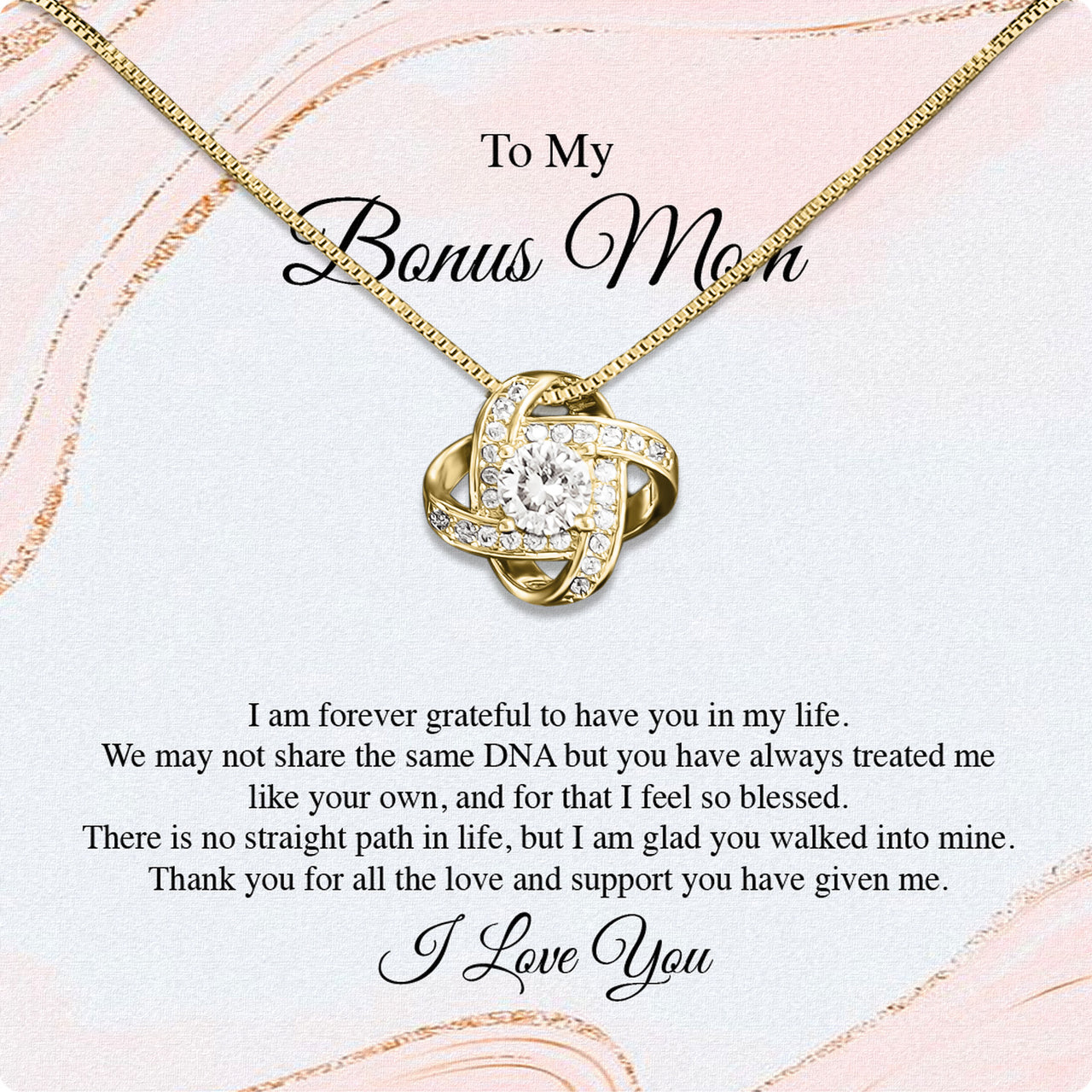 Bonus Mom Necklace: Honor the Heart That Chose You