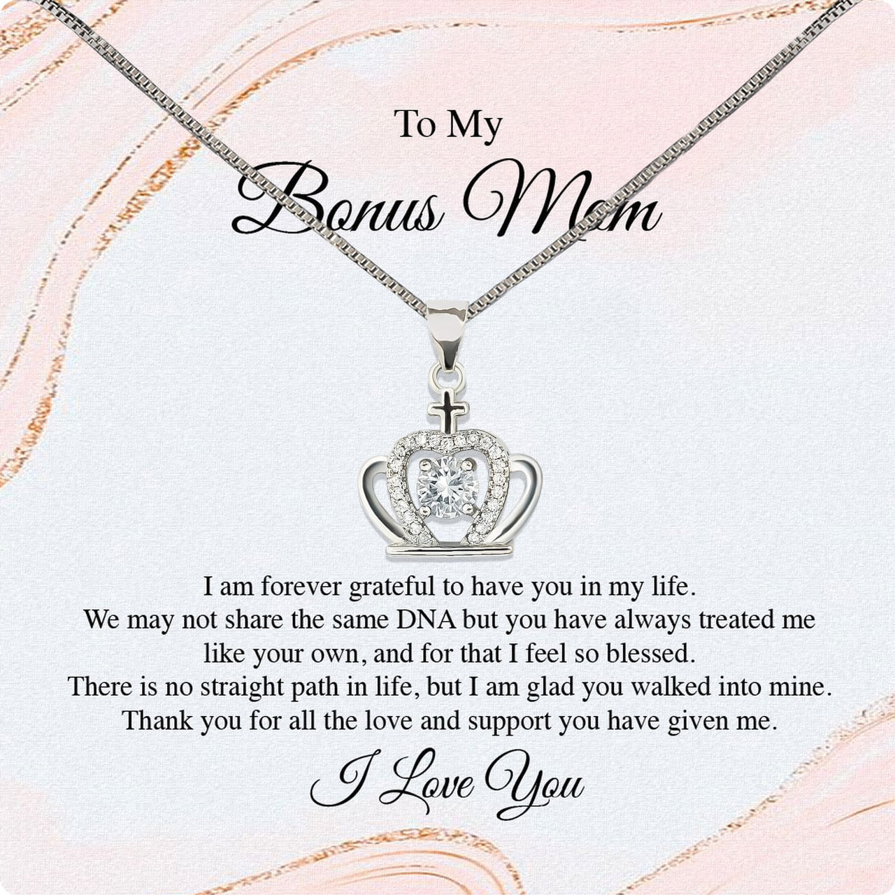 Bonus Mom Necklace: Honor the Heart That Chose You