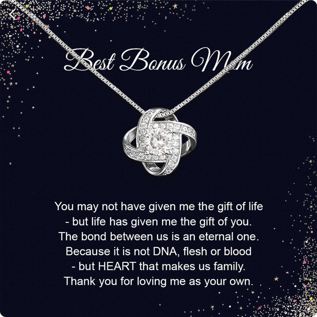 Bonus Mom Necklace: Honor the Heart That Chose You
