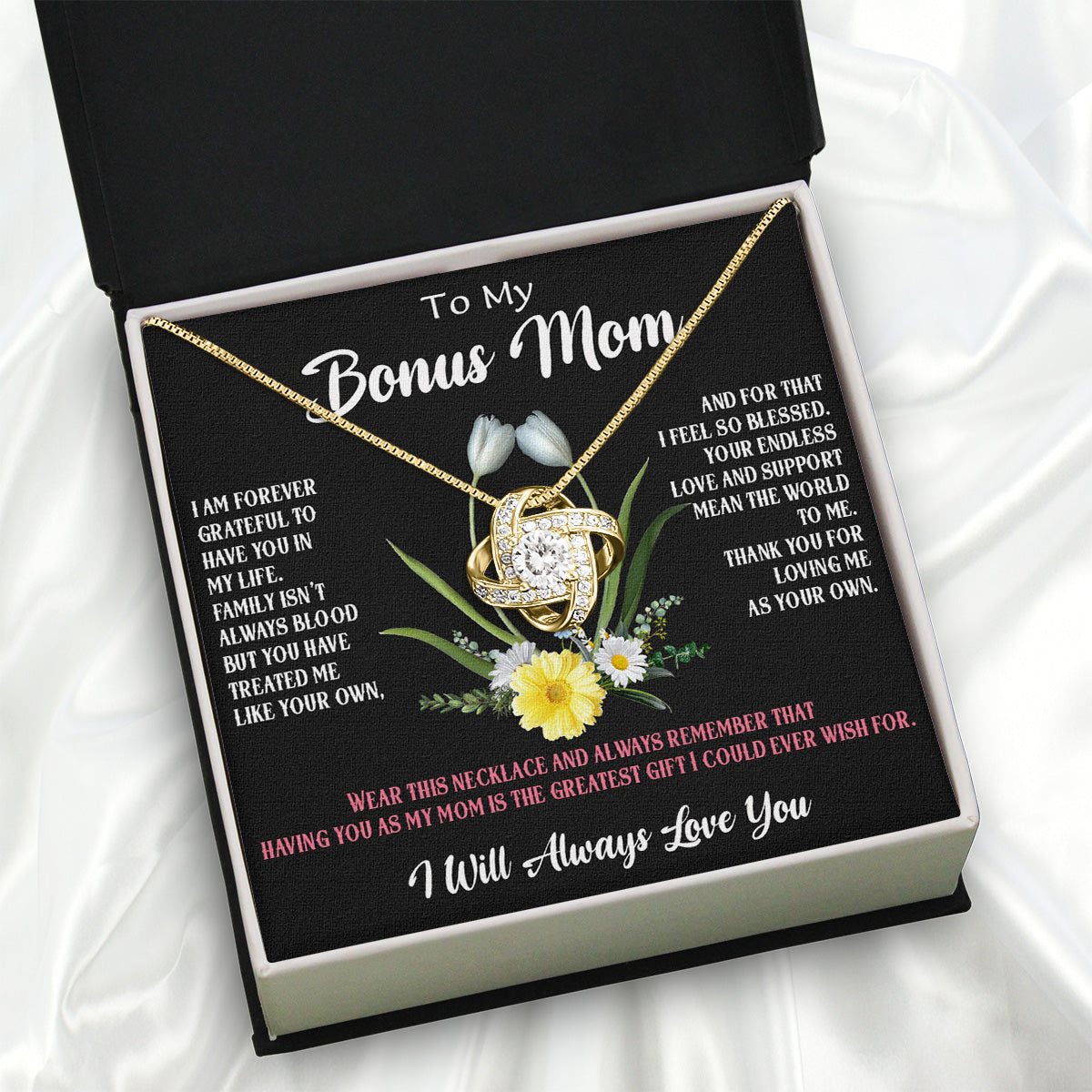 Bonus Mom Necklace: Honor the Heart That Chose You