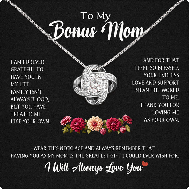 Bonus Mom Necklace: Honor the Heart That Chose You