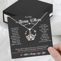 Thumbnail for Bonus Mom Necklace: Honor the Heart That Chose You