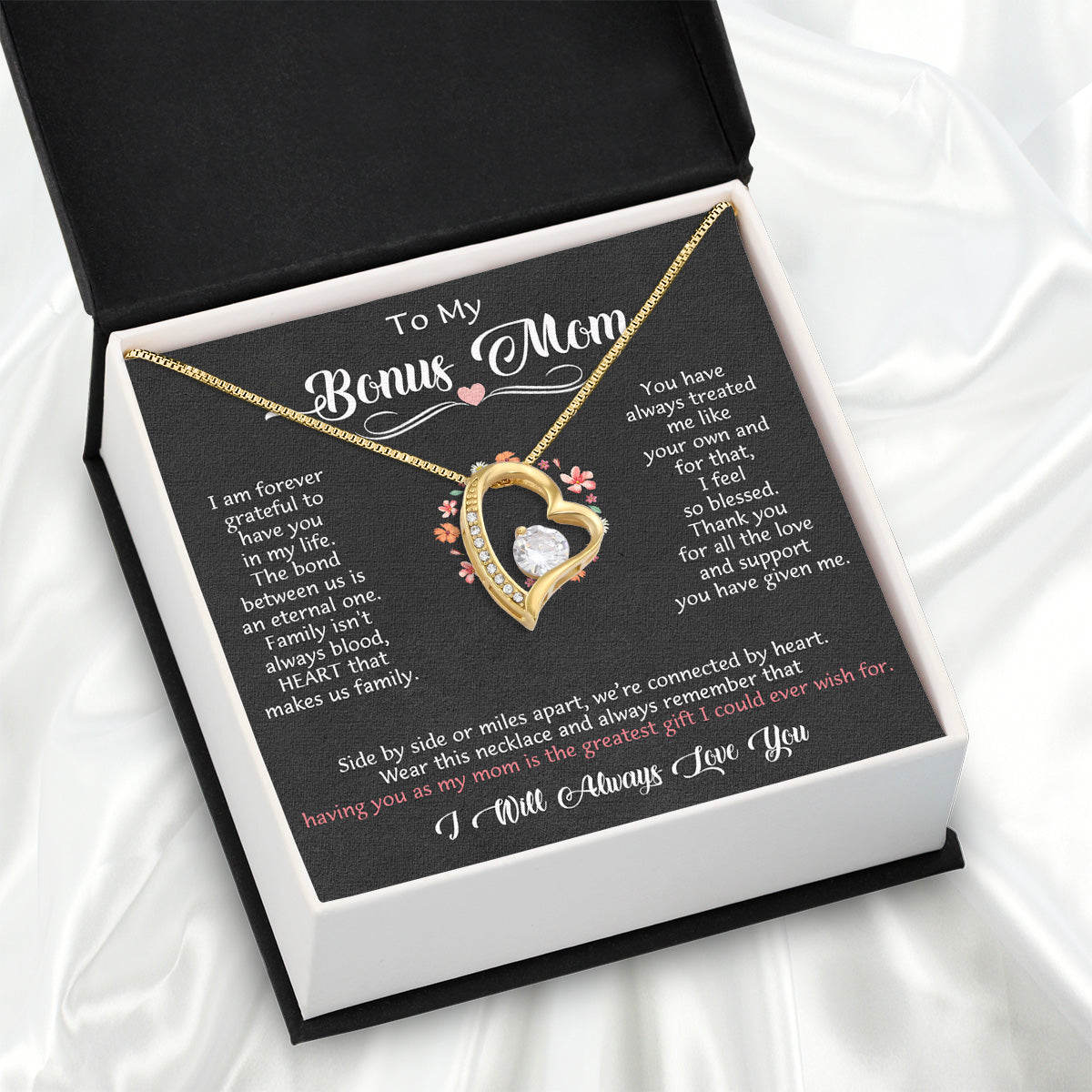 Bonus Mom Necklace: Honor the Heart That Chose You