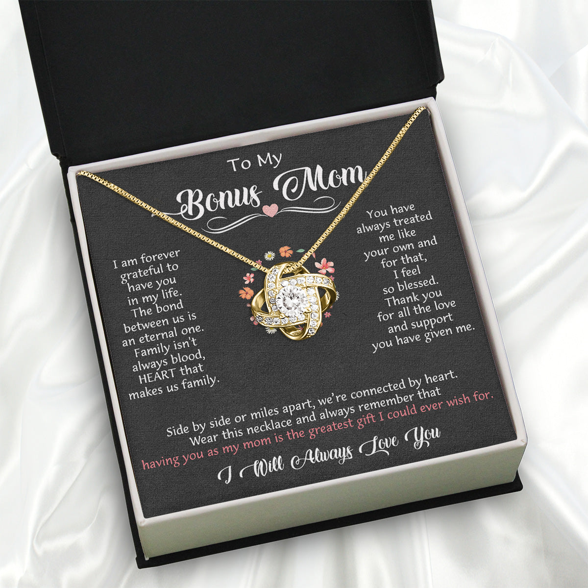 Bonus Mom Necklace: Honor the Heart That Chose You