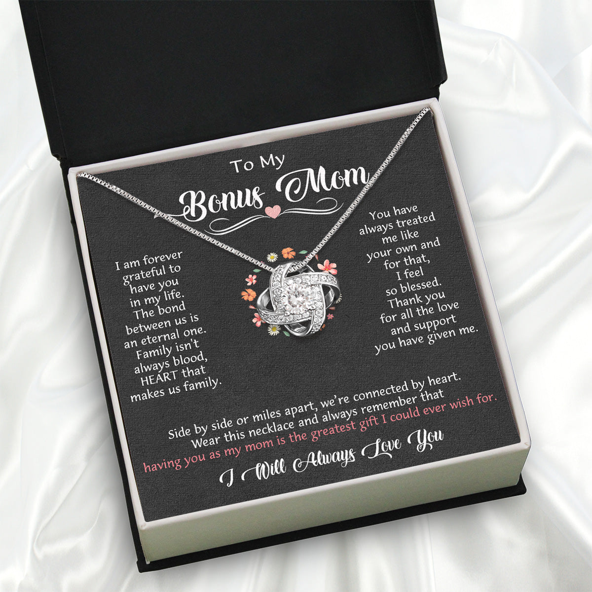 Bonus Mom Necklace: Honor the Heart That Chose You