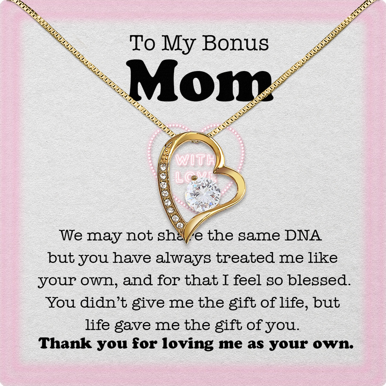 Bonus Mom Necklace: Honor the Heart That Chose You