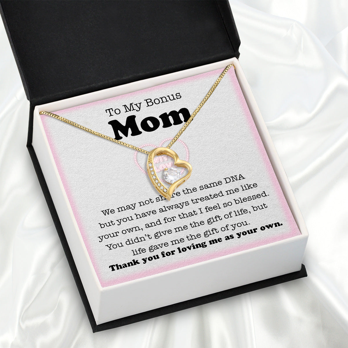 Bonus Mom Necklace: Honor the Heart That Chose You