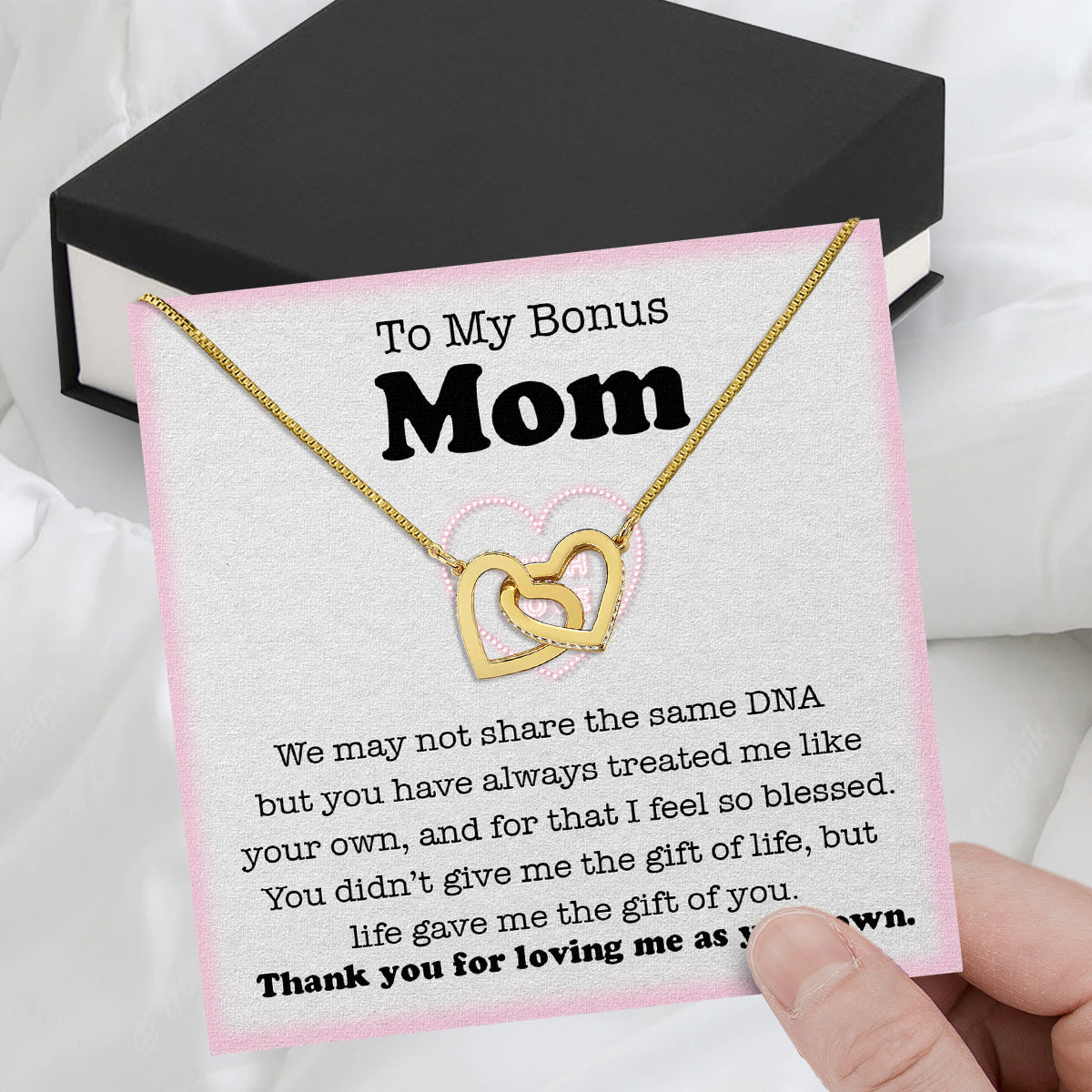 Bonus Mom Necklace: Honor the Heart That Chose You