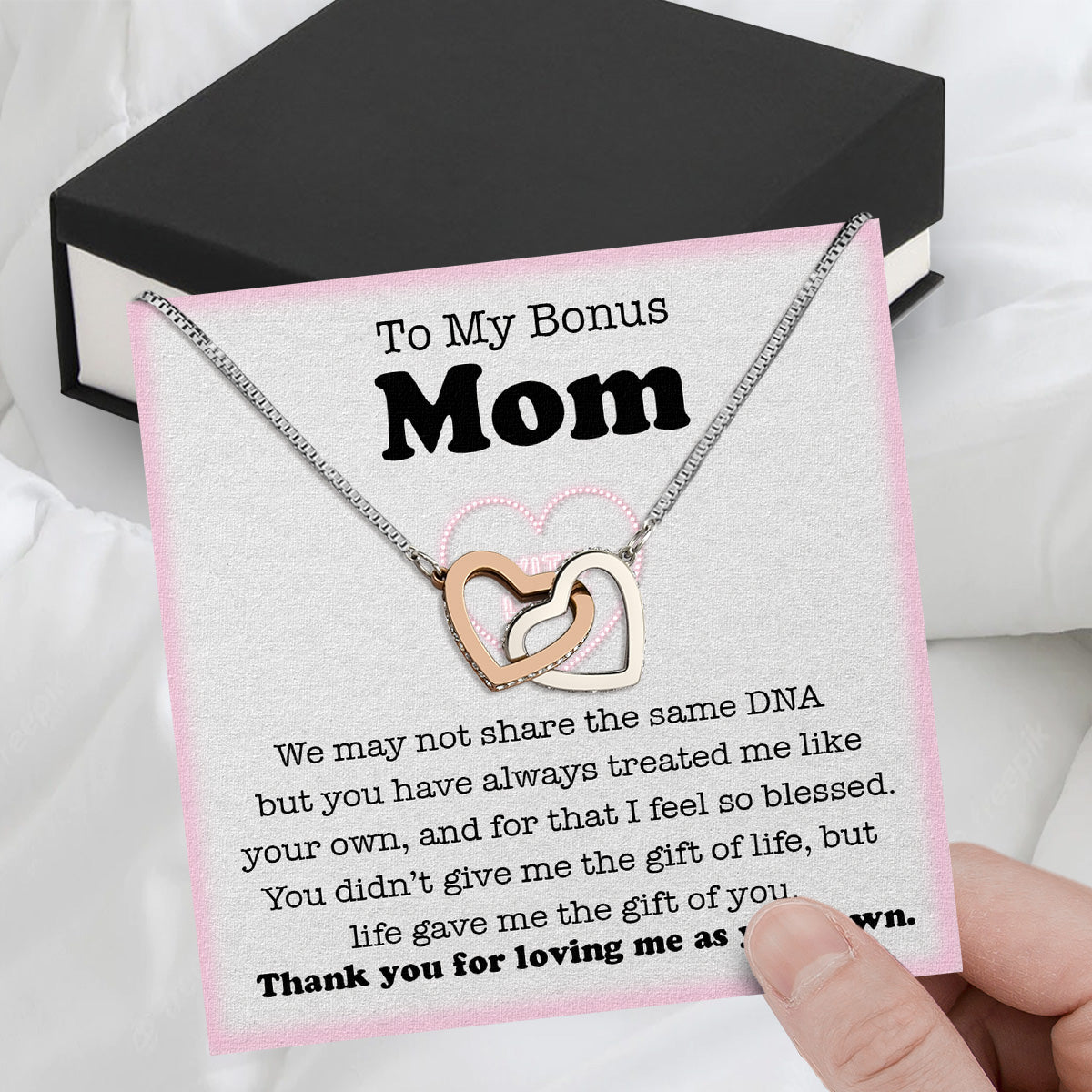 Bonus Mom Necklace: Honor the Heart That Chose You