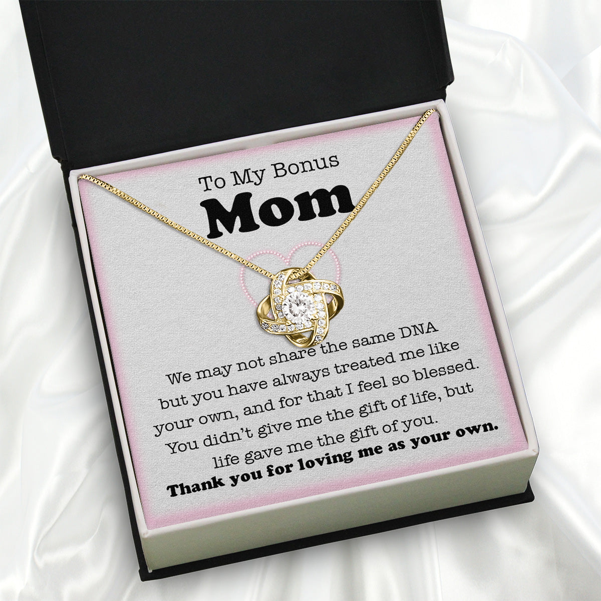 Bonus Mom Necklace: Honor the Heart That Chose You