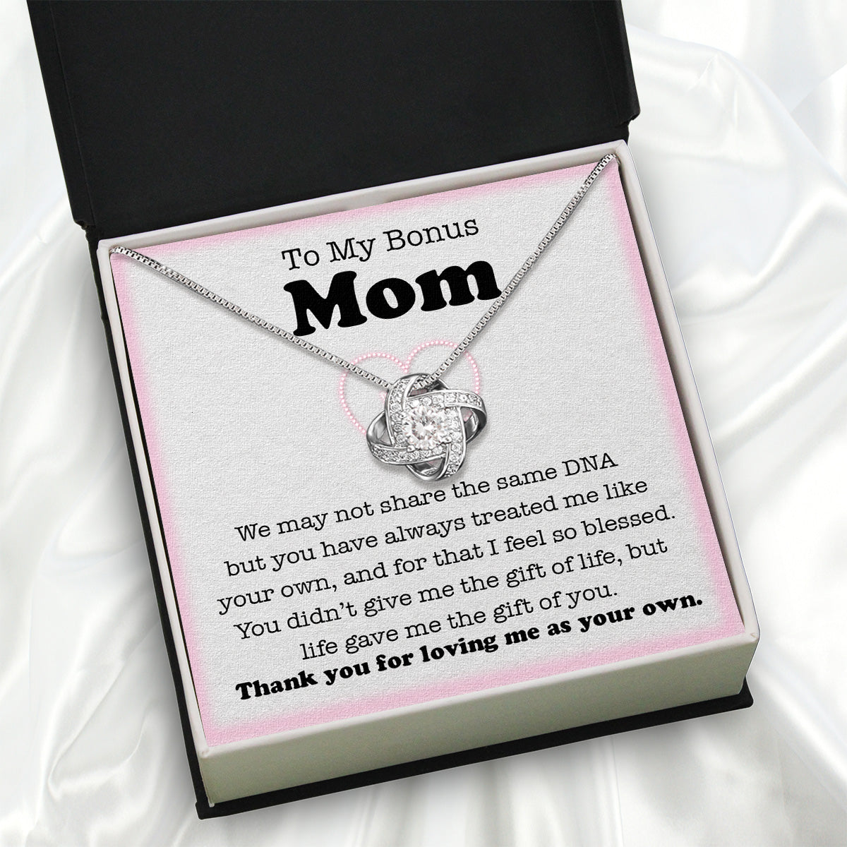 Bonus Mom Necklace: Honor the Heart That Chose You