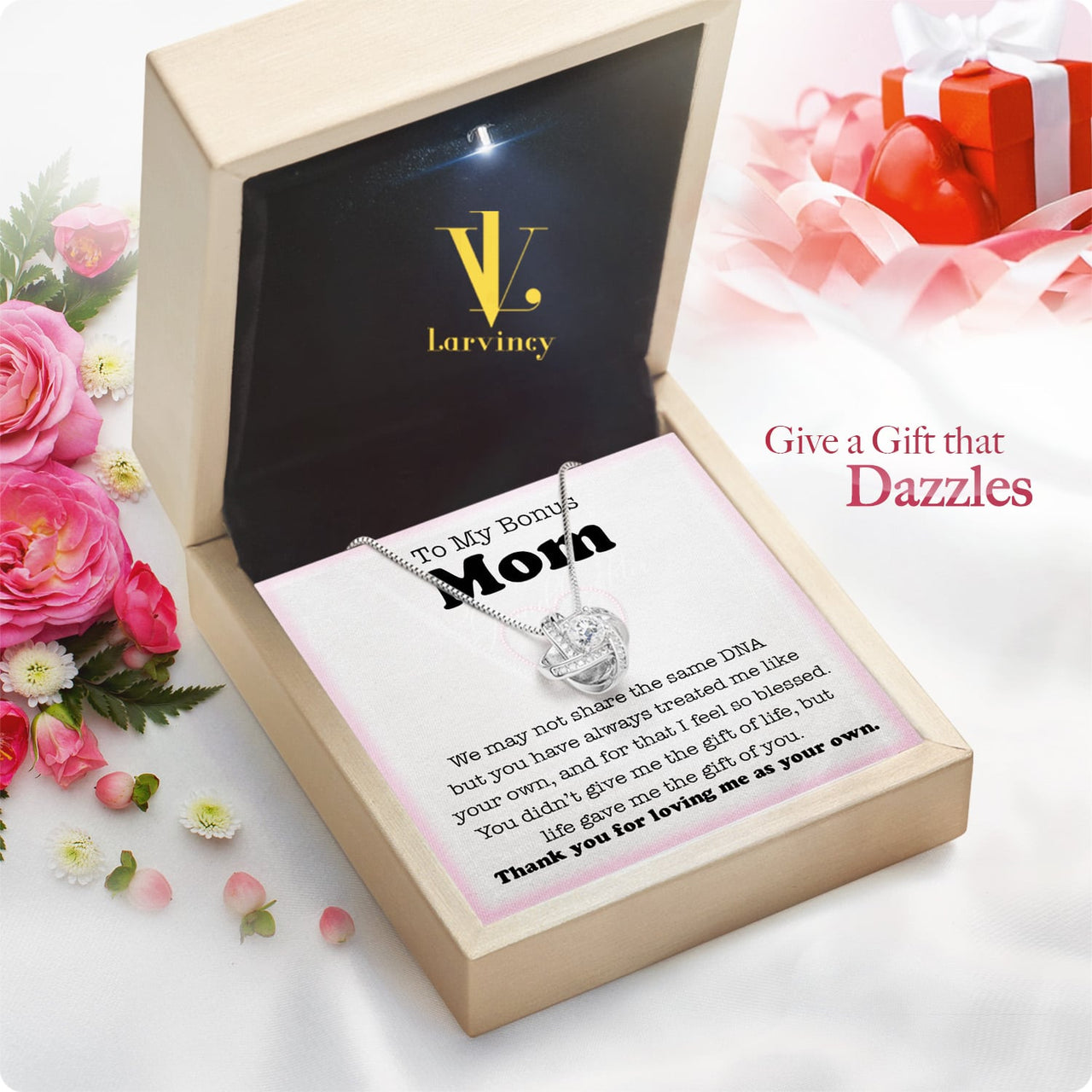 Bonus Mom Necklace: Honor the Heart That Chose You