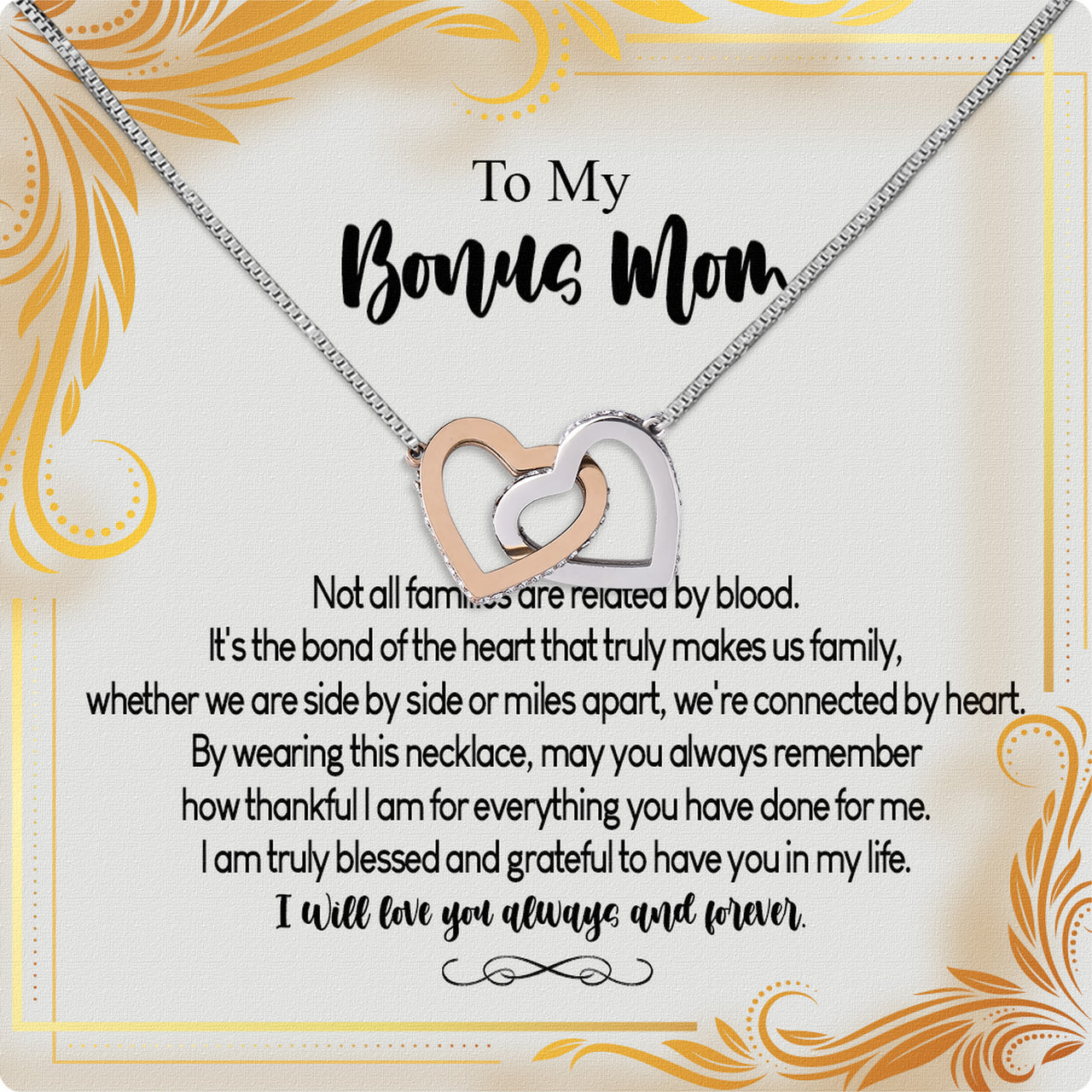 Bonus Mom Necklace: Honor the Heart That Chose You