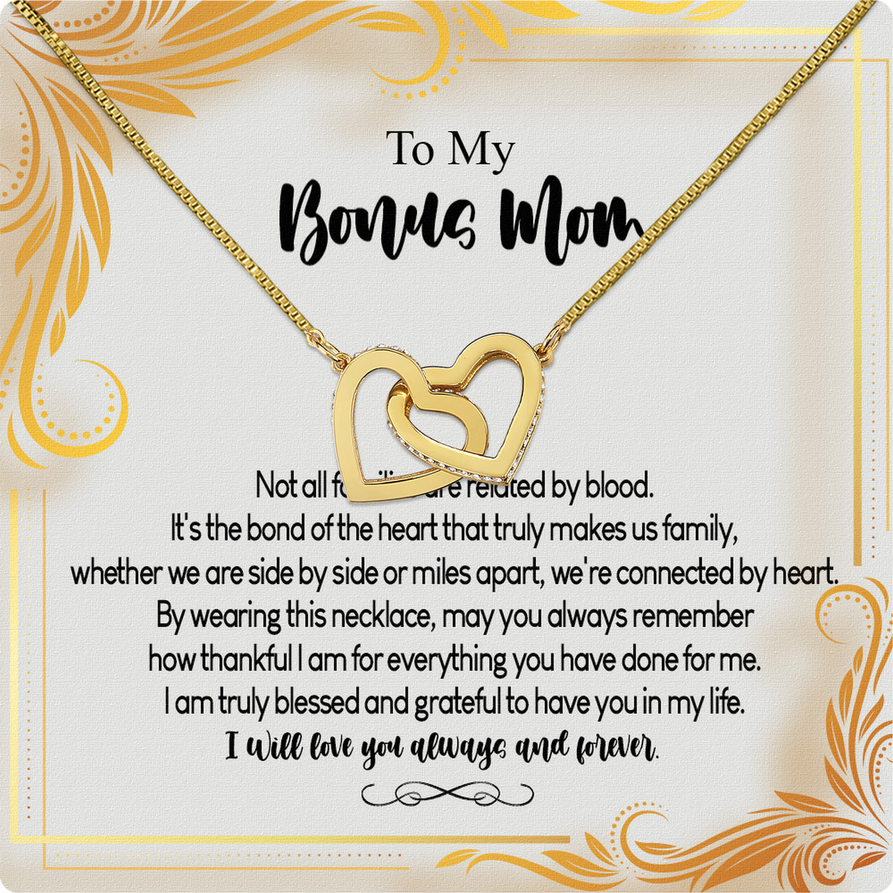 Bonus Mom Necklace: Honor the Heart That Chose You