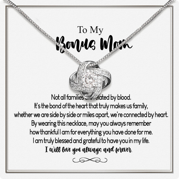 Bonus Mom Necklace: Honor the Heart That Chose You