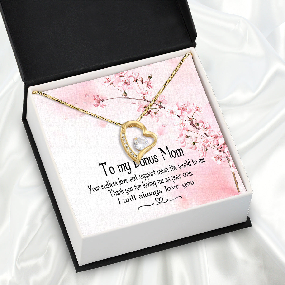 Bonus Mom Necklace: Honor the Heart That Chose You