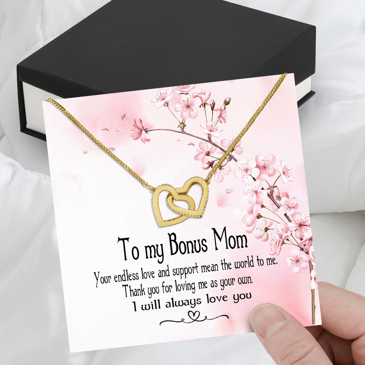 Bonus Mom Necklace: Honor the Heart That Chose You