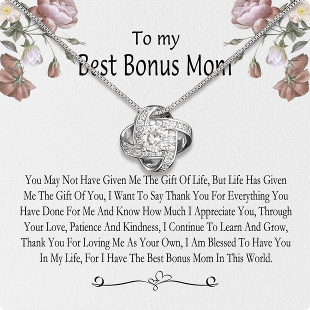 Bonus Mom Necklace: Honor the Heart That Chose You