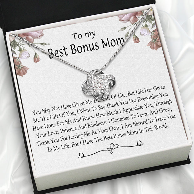 Bonus Mom Necklace: Honor the Heart That Chose You