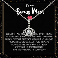 Thumbnail for Bonus Mom Necklace: Honor the Heart That Chose You