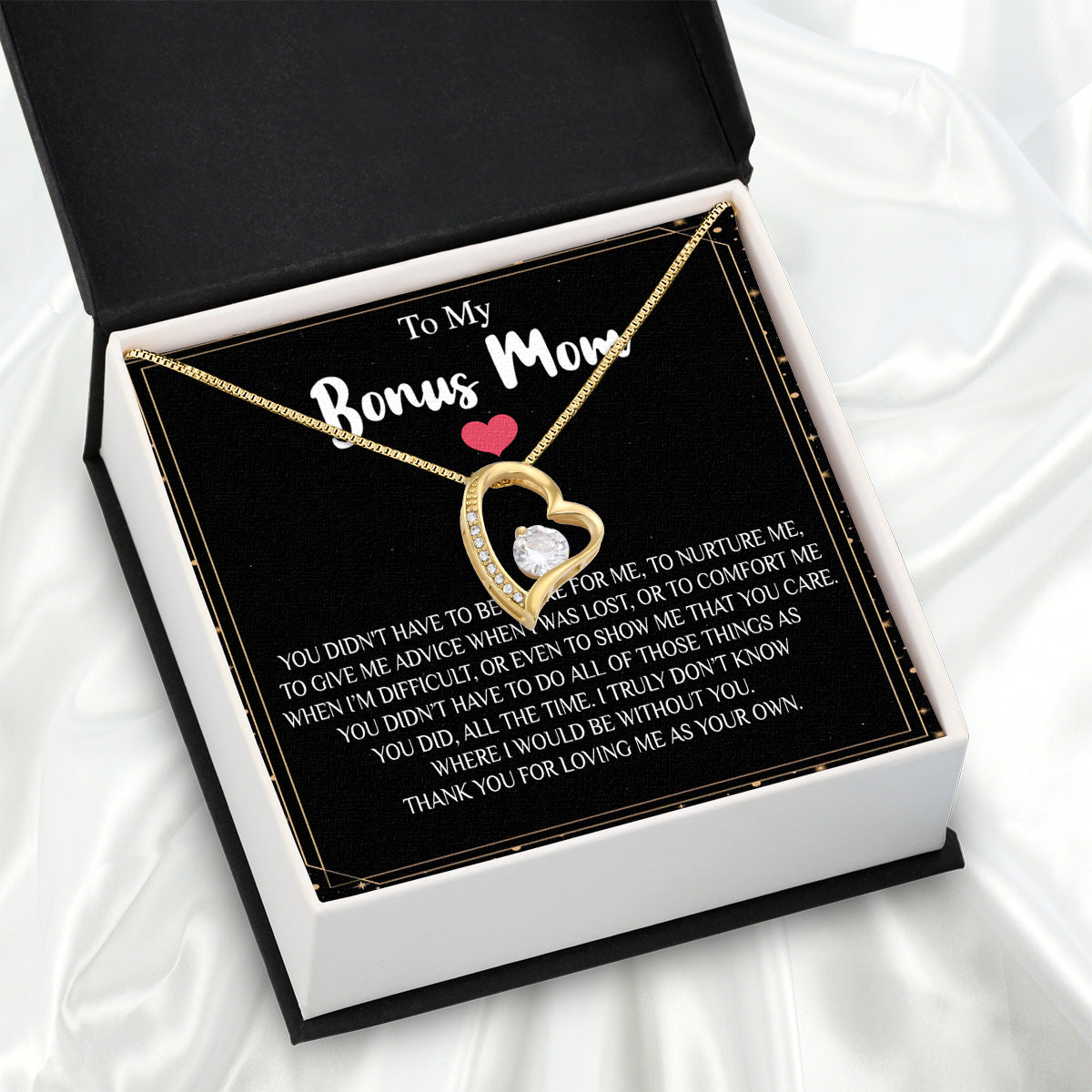 Bonus Mom Necklace: Honor the Heart That Chose You