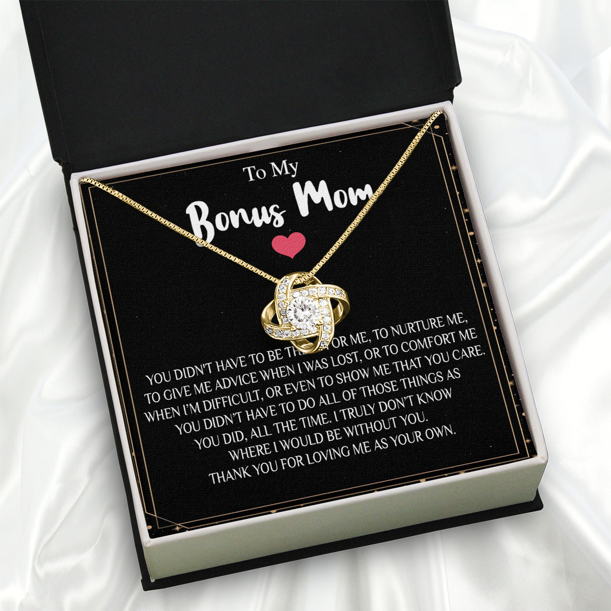 Bonus Mom Necklace: Honor the Heart That Chose You