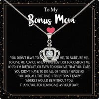 Thumbnail for Bonus Mom Necklace: Honor the Heart That Chose You