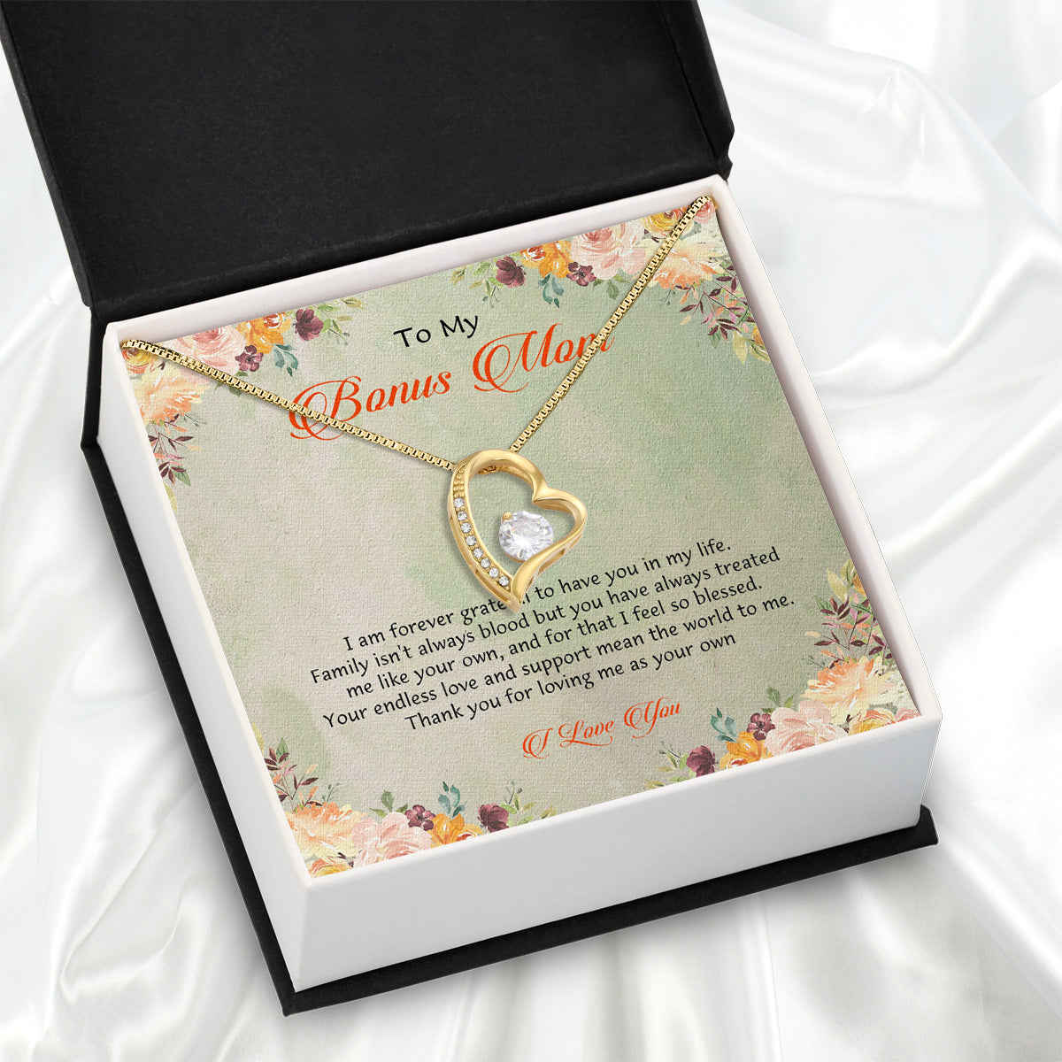 Bonus Mom Necklace: Honor the Heart That Chose You